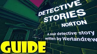 How to Complete Detective Stories 3 Norton by Wertandrew Fortnite Creative Guide [upl. by Hahcim]