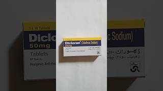 Dicloran  Diclofenac sodium  50 mg Tablets price in Pakistan [upl. by Attenej]