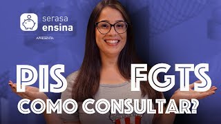 Como consultar o PIS e FGTS  Serasa Ensina [upl. by Weber]