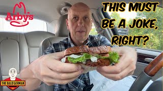 German tries Arbys Roast Turkey Ranch amp Bacon Sandwich [upl. by Light]