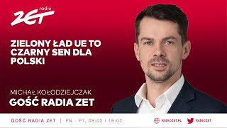 Michał Kołodziejczak Zielony Ład UE to czarny sen dla Polski [upl. by Nasah]