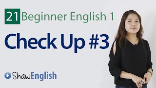 English Grammar Grammar Check Up 3 [upl. by Atilem]