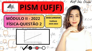 FÍSICA  PISM 2022  MÓDULO II  QUESTÃO 02  DISCURSIVA  Cláudia é uma pesquisadora em Ciência [upl. by Kutzer659]