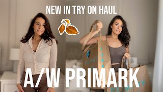 PRIMARK NEW IN  AUTUMN WINTER TRY ON HAUL SEPTEMBER 2021 [upl. by Dannel]