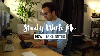 Study with Me  How I take Notes [upl. by Halyk450]