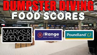 UK DUMPSTER DIVER SHOWS HOW MUCH FOOD SHOPS WASTE DUMPSTER DIVING UK [upl. by Pani]