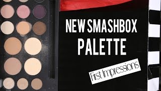 New SMASHBOX Palette  First Impressions [upl. by Yardna898]