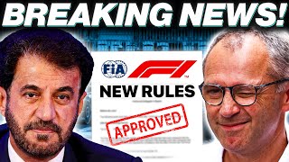 NEW F1 Rules REVEALED that will CHANGE EVERYTHING [upl. by Katerina]