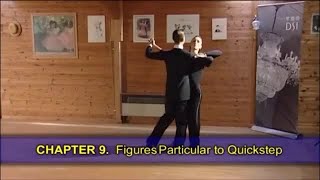 Advanced Ballroom Figures 910  Figures particular to Quickstep [upl. by Kohcztiy705]