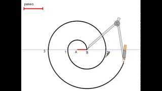 spirale a due centri dato il passo [upl. by Bab]