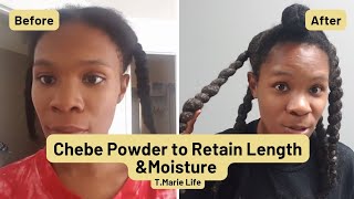 How to Use Chebe to see Hair GrowthBest ResultsYES chebe works [upl. by Siron]