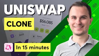 How To Build Crypto DeFi App Uniswap 1Inch  Blockchain tutorial [upl. by Sianna751]