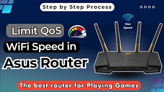 Asus Router QoS Settings  How to Control Bandwidth amp Limit WiFi Speed [upl. by Naahs693]