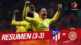 Resumen Atlético de Madrid vs Girona FC 33 [upl. by Anelac]