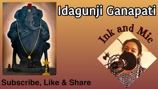 Idagunji MahaGanapati🎨  Hey Gajavadana🎤  Painting and Singing InkandMic Ganesha Vinayaka [upl. by Royo]