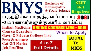 BNYS  HOW TO APPLY COUNSELLING PROCESSCOURSECOLLEGE LIST ELIGIBILITYCUTOFF MARKS FULL DETAILS [upl. by Dewain]