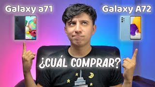 Samsung Galaxy A72 vs A71 Comparativa en español [upl. by Llatsyrc]