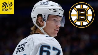 Boston Bruins Sign Morgan Geekie [upl. by Waddell389]