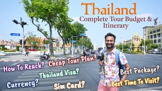 Thailand Tour Budget amp Itinerary  How To Travel Thailand  Thailand Complete Travel Guide Thailand [upl. by Miarzim]