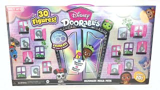 Disney Doorables Series 10 Ultimate Mega Peek Target Exclusive Box of 30 Figures [upl. by Warren]