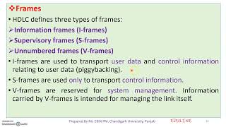 MODULE 2  TOPIC 8  HDLC [upl. by Crespo]