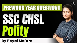 SSC CHSL Previous Year Question  SSC  Polity  Economics ssc parcham [upl. by Farro956]