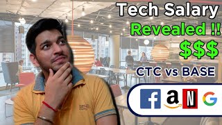 CTC and TakeHome Salary  Indian Software Engineers  Huge Packages Explained [upl. by Akinej]