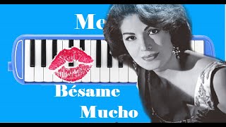 Bésame mucho  Melodica Cover  Notas en la descripcion [upl. by Behah]