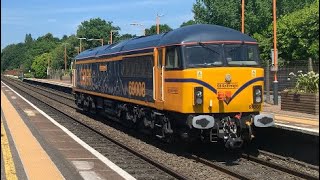 GBRf 69008 ‘Richard Howe’ passing Widney Manor [upl. by Yerocal]