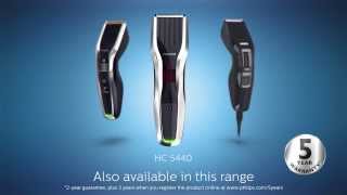 Nyt  Philips HairClipper Series 5000 hårklipper klipper dobbelt så hurtigt [upl. by Aydidey503]