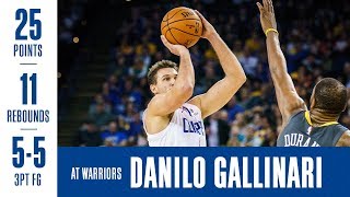 Danilo Gallinari Highlights at Warriors  1223 [upl. by Suoirrad178]