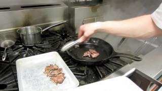 Cooking How to sear meat and deglaze a pan [upl. by Tess]