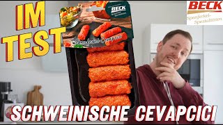 Beck Spanferkel Cevapcici im Test [upl. by Struve395]