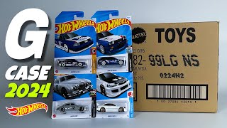 Unboxing Hot Wheels 2024  G Case [upl. by Sivle]