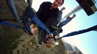 Nevis Swing Worlds Biggest Swing Queenstown New Zealand  Old Promo Video  AJ Hackett Bungy NZ [upl. by Luz]