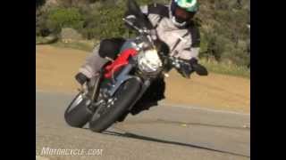 Ducati Monster 1100 Vs HarleyDavidson XR1200 Motorcycle Review [upl. by Blane787]