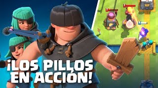 Clash Royale en Español ¡Pillos en acción ¡Nueva Carta [upl. by Primavera]