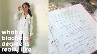 So you want to study Biochemistry What a Biochemistry degree is REALLY like [upl. by Aikat]