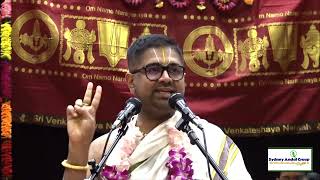 Sri Dushyanth Sridhar  Sydney Discourse  quotDasavatharam  the lessons for usquot [upl. by Akedijn437]