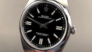 2020 Rolex Oyster Perpetual 41mm 124300 Rolex Watch Review [upl. by Asenab]