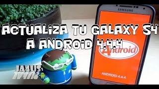 Actualizar Galaxy s4 a Android 444 I9505I337MLTE [upl. by Ainej478]