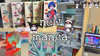 manga unboxing 🦊 kemono jihen spyxfamily blackjack monster 8… [upl. by Menon554]