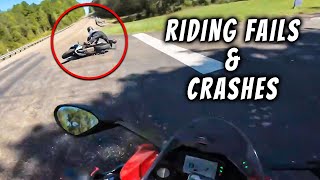 EPIC amp CRAZY MOMENTS  MOTORCYCLE CRASHES YOU NEED TO SEE [upl. by Valentin695]