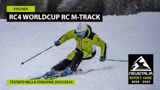 Fischer RC4 Worldcup RC MTrack NeveItalia  Ski Test  20232024 [upl. by Sello]