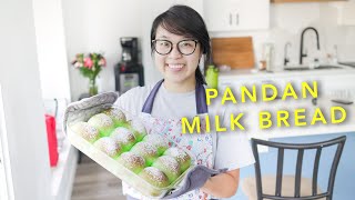 how to make PANDAN MILK BREAD [upl. by Krm]