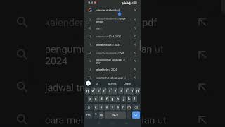 Cara Lihat jadwal kalender akademik ut di handphone [upl. by Lon711]