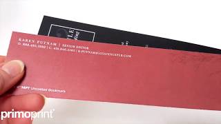 Uncoated Card Stock vs Matte Card Stock  Primoprint [upl. by Searby242]