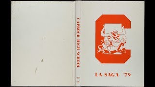 1979 Caprock High School yearbook La Saga [upl. by Freddi]