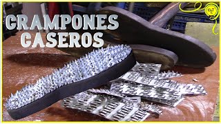 Como hacer crampones pequeños caseros HD [upl. by Nonac]