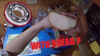 How to remove bearings  WITH BREAD [upl. by Linnie468]